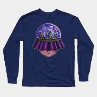 Head full of Shrooms Long Sleeve T-Shirt